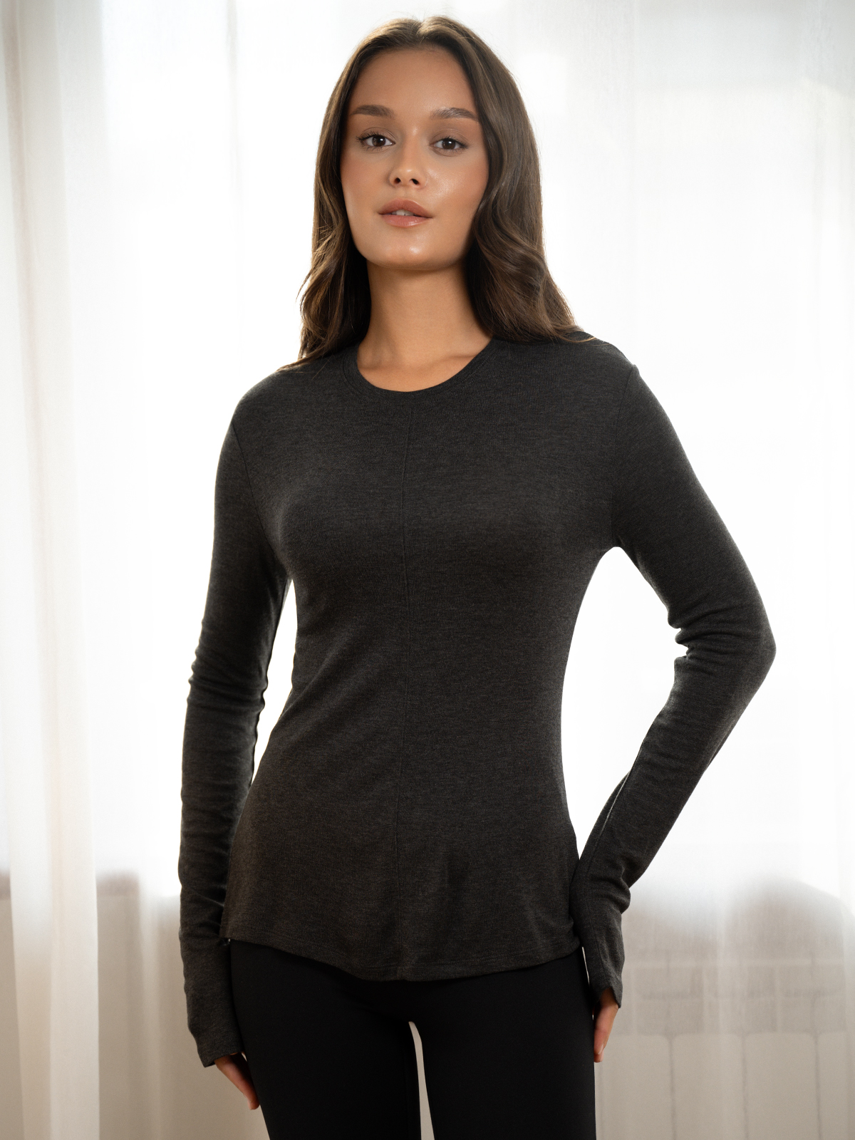 Женский лонгслив Indefini (арт. 5225TDJ) Женский лонгслив Indefini (арт. 5225TDJ)